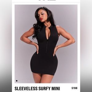 TA3 Swim Sleeveless Surfy Mini Dress M/Long